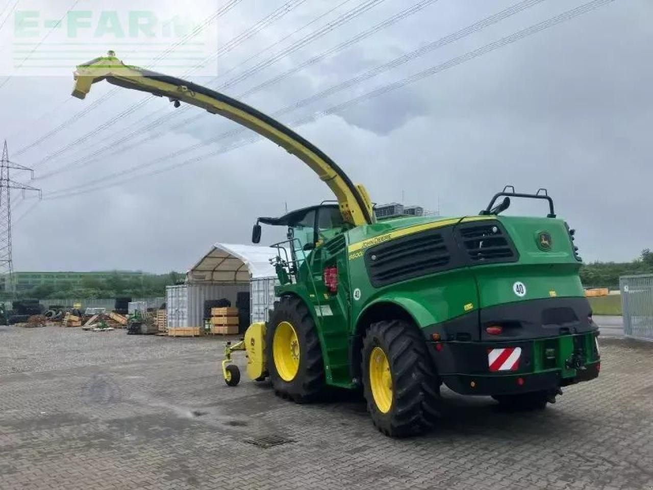 John Deere 8600i - Ensileuse: photos 3 John Deere 8600i - Ensileuse: photos 3