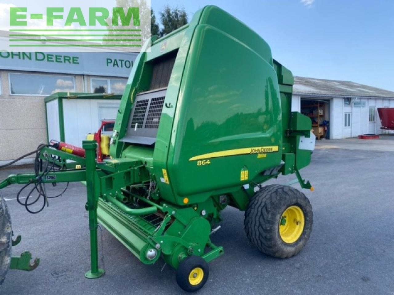 John Deere 864 - Presse à balles cubiques: photos 1 John Deere 864 - Presse à balles cubiques: photos 1