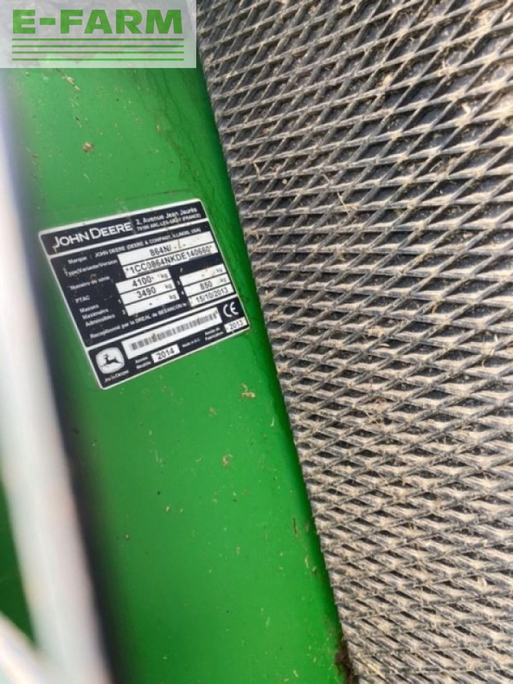 John Deere 864 - Presse à balles cubiques: photos 5 John Deere 864 - Presse à balles cubiques: photos 5