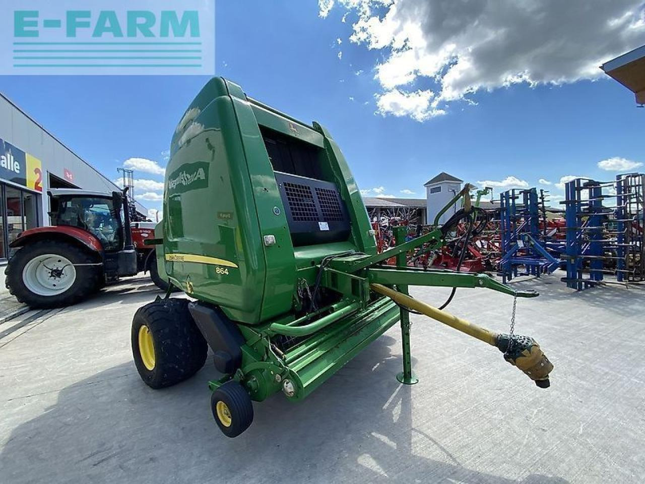John Deere 864 - Presse à balles cubiques: photos 3 John Deere 864 - Presse à balles cubiques: photos 3