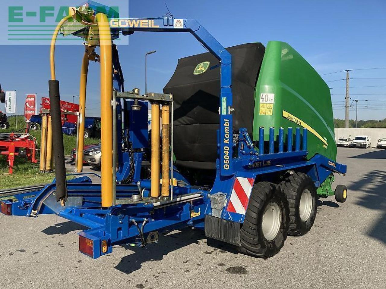 John Deere 960 - Presse à balles cubiques: photos 3 John Deere 960 - Presse à balles cubiques: photos 3
