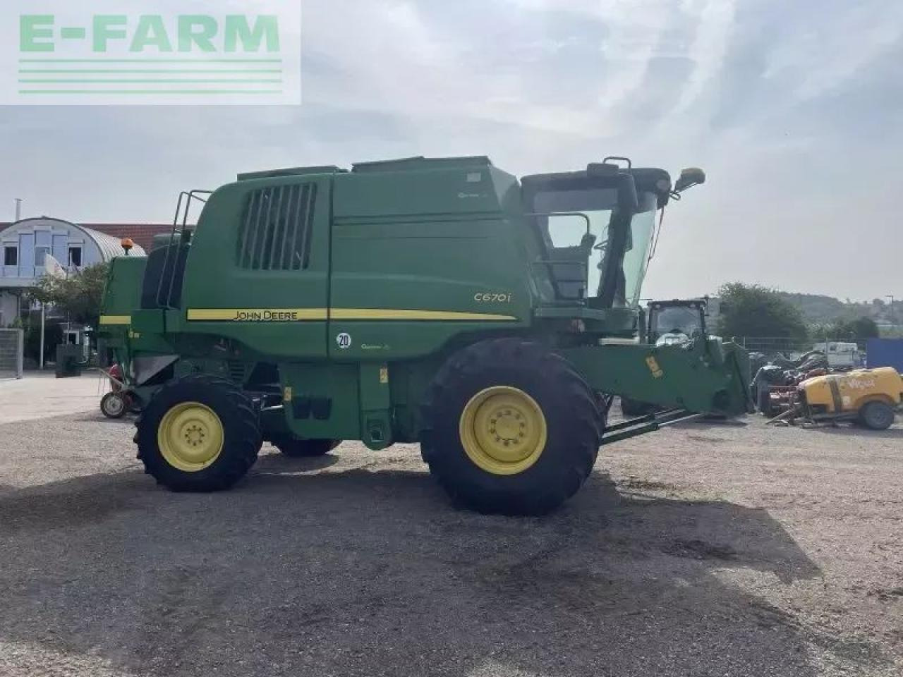 John Deere c670i - Moissonneuse-batteuse: photos 5 John Deere c670i - Moissonneuse-batteuse: photos 5