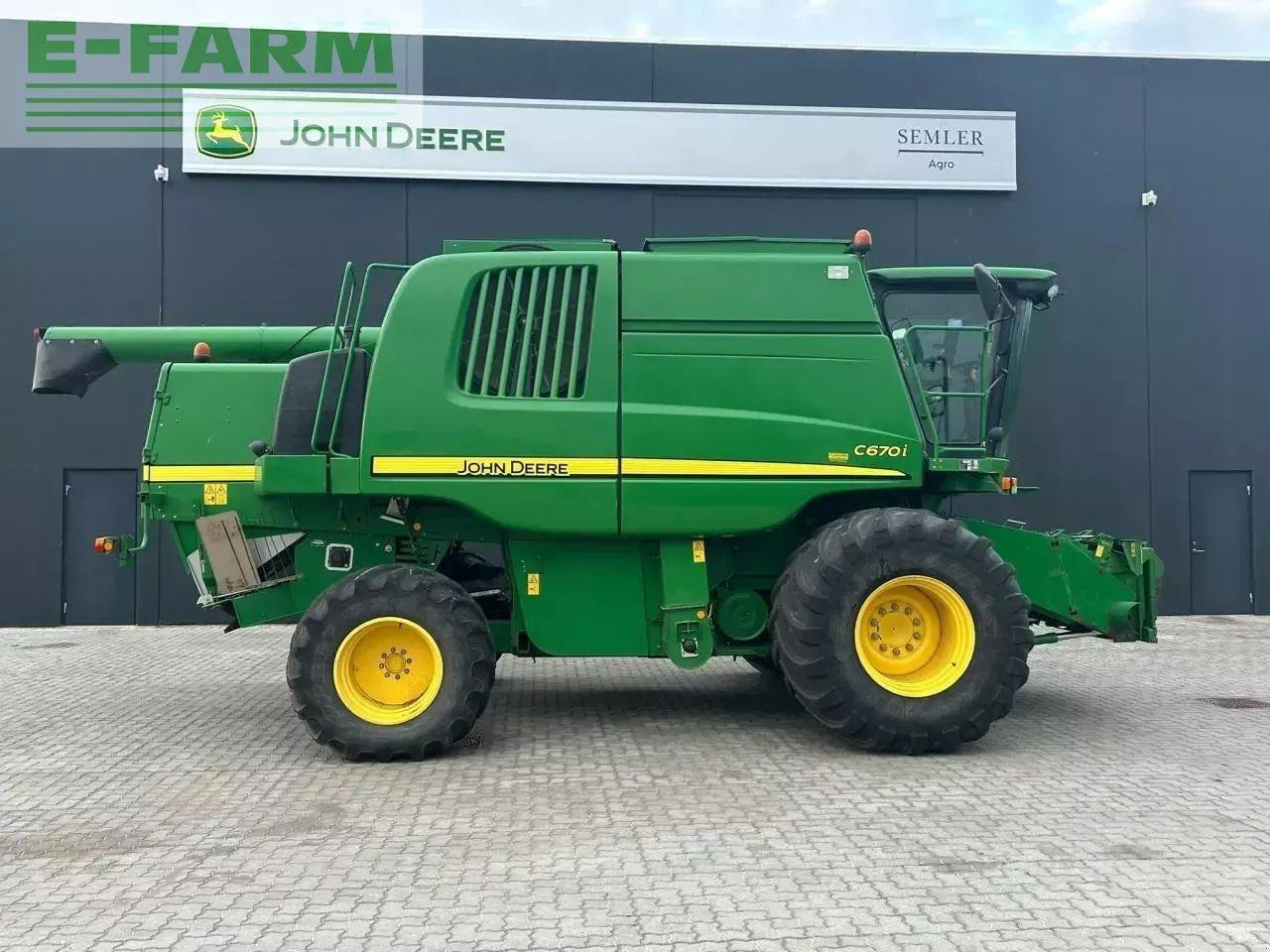Moissonneuse-batteuse John Deere c670i: photos 8