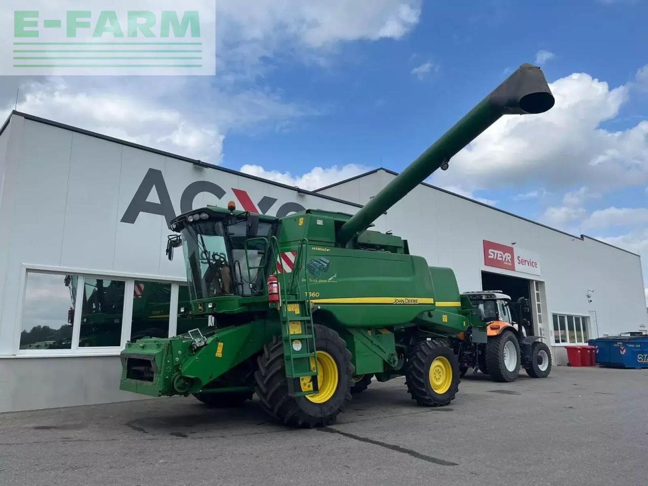 John Deere t560 - Moissonneuse-batteuse: photos 1 John Deere t560 - Moissonneuse-batteuse: photos 1