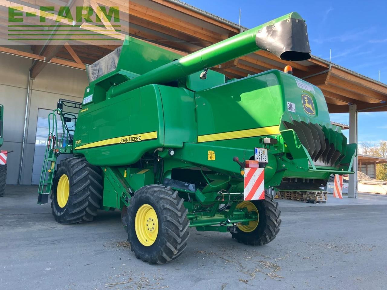 Moissonneuse-batteuse John Deere t560hm: photos 18
