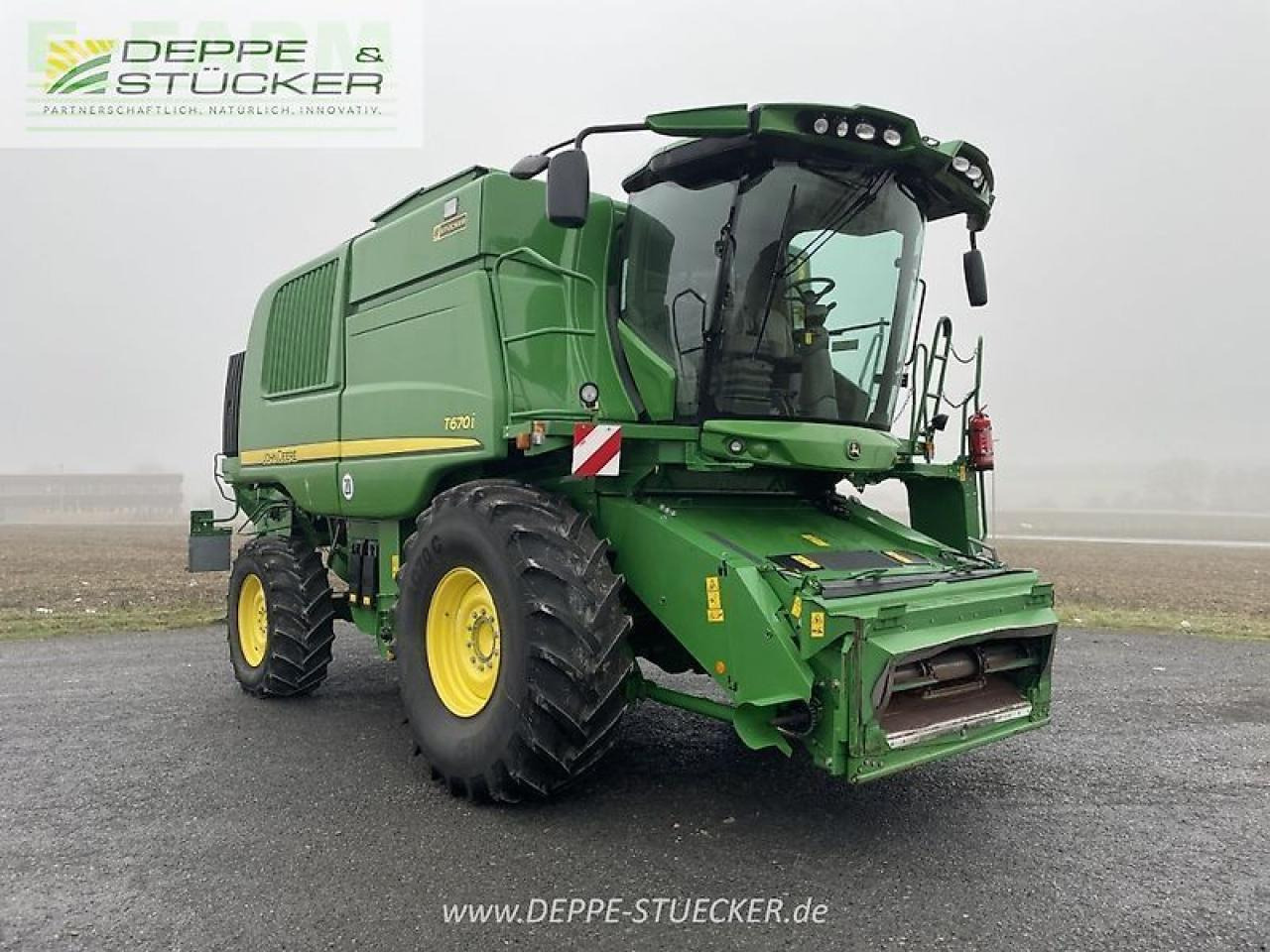 John Deere t670 mit 622r - Moissonneuse-batteuse: photos 4 John Deere t670 mit 622r - Moissonneuse-batteuse: photos 4
