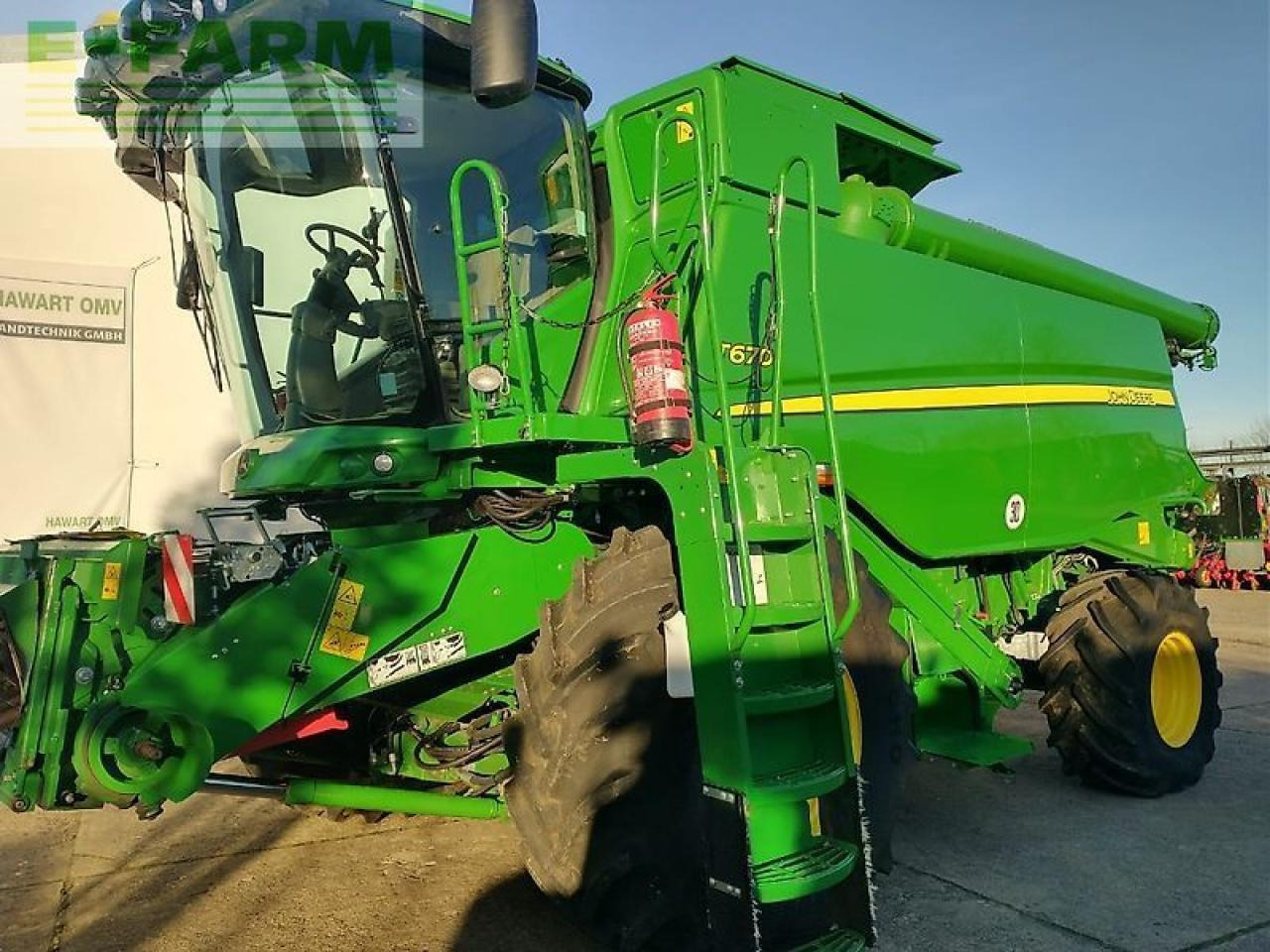 John Deere t670 my23 prod 30 - Moissonneuse-batteuse: photos 1 John Deere t670 my23 prod 30 - Moissonneuse-batteuse: photos 1