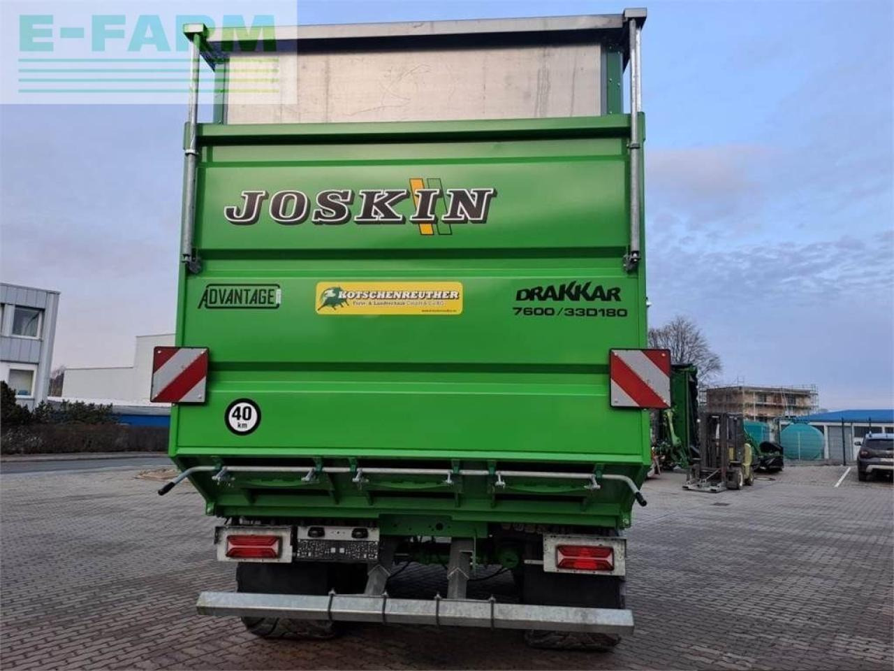 Joskin drakkar 7600/33d180 - Remorque agricole: photos 5 Joskin drakkar 7600/33d180 - Remorque agricole: photos 5