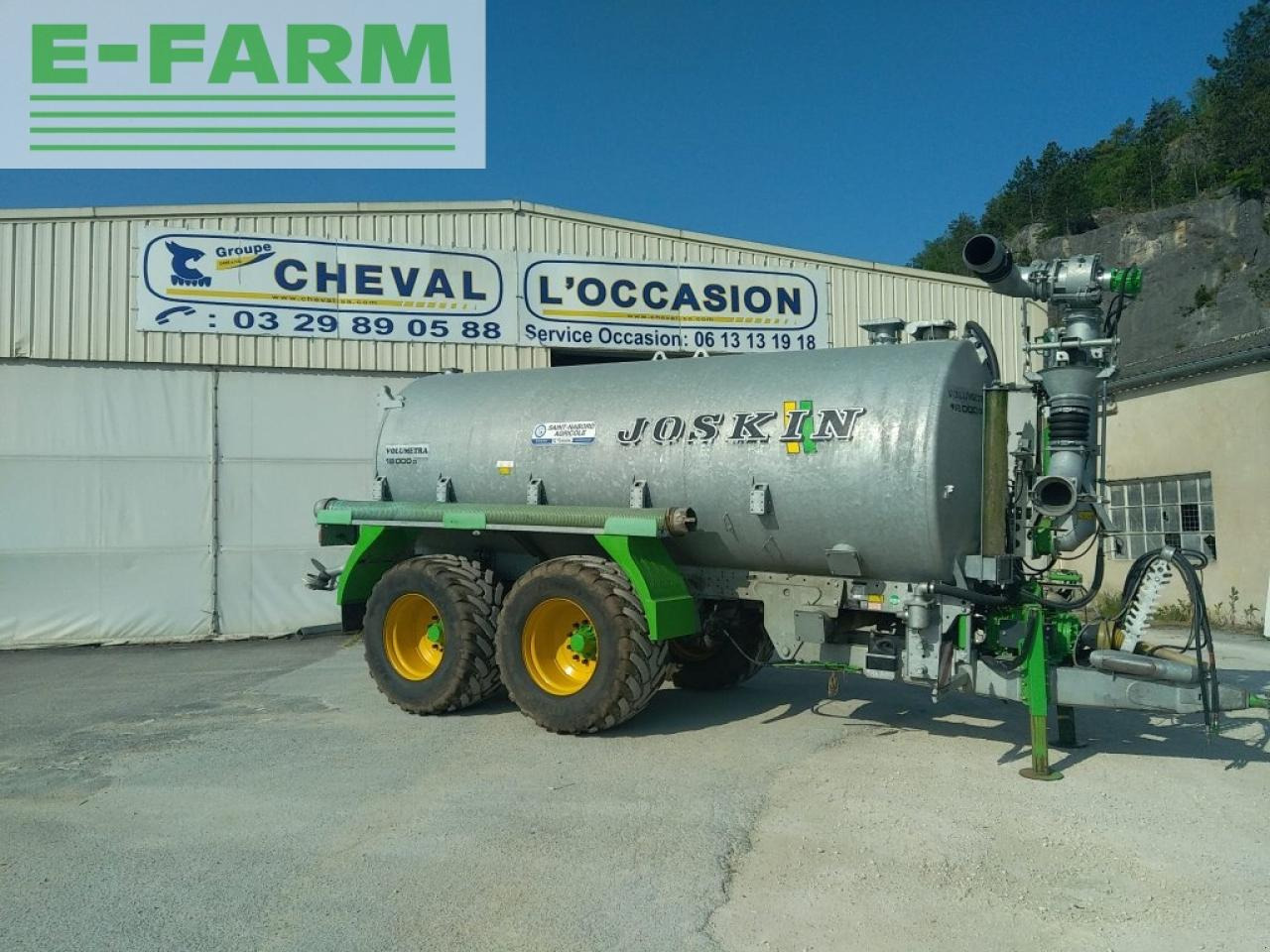Joskin volumetra 1800 - Tracteur agricole: photos 1 Joskin volumetra 1800 - Tracteur agricole: photos 1