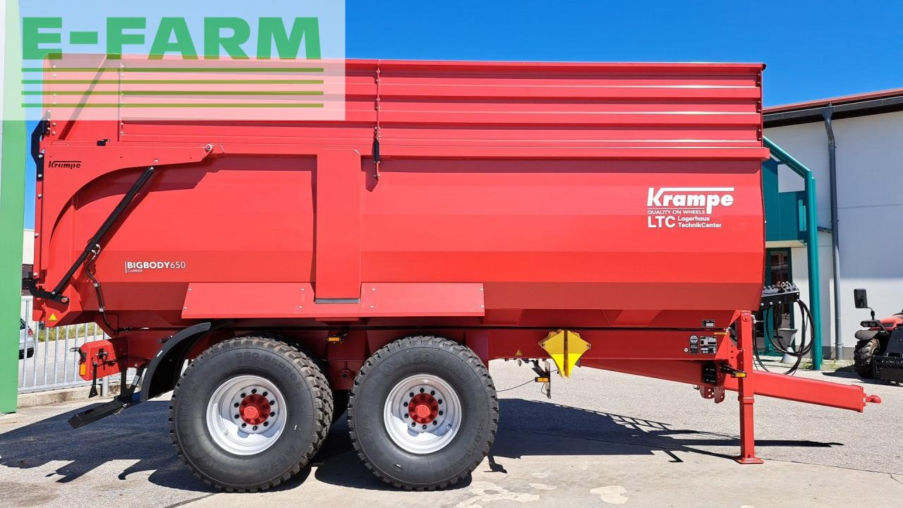 Krampe Big Body 650 Carrier - Benne agricole: photos 5 Krampe Big Body 650 Carrier - Benne agricole: photos 5