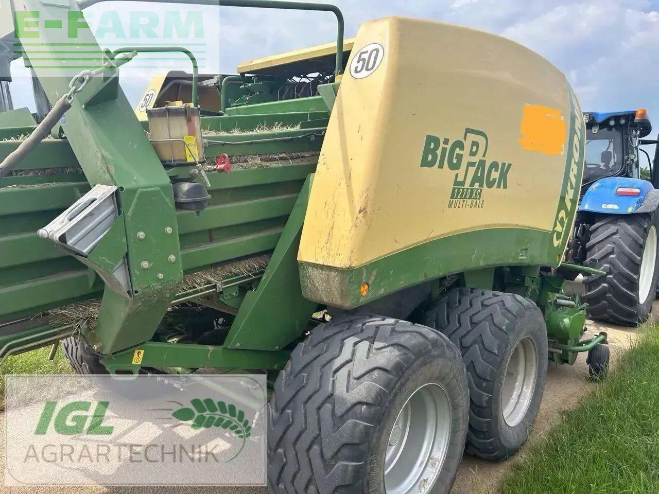 Krone big pack 1270xc multi bale - Presse à balles cubiques: photos 3 Krone big pack 1270xc multi bale - Presse à balles cubiques: photos 3