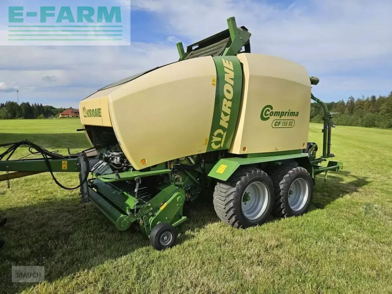 Krone comprima cf 155 xc - Presse à balles cubiques: photos 1 Krone comprima cf 155 xc - Presse à balles cubiques: photos 1