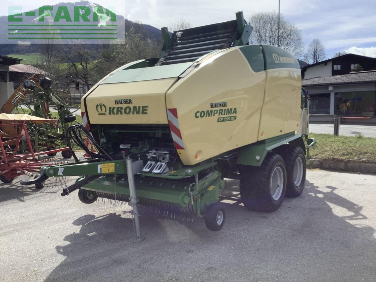Krone comprima cf 155 xc - Presse à balles cubiques: photos 2 Krone comprima cf 155 xc - Presse à balles cubiques: photos 2