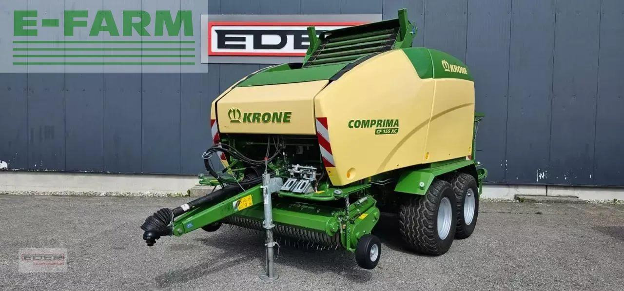 Krone comprima cf 155 xc + cci 1200 - Presse à balles cubiques: photos 1 Krone comprima cf 155 xc + cci 1200 - Presse à balles cubiques: photos 1