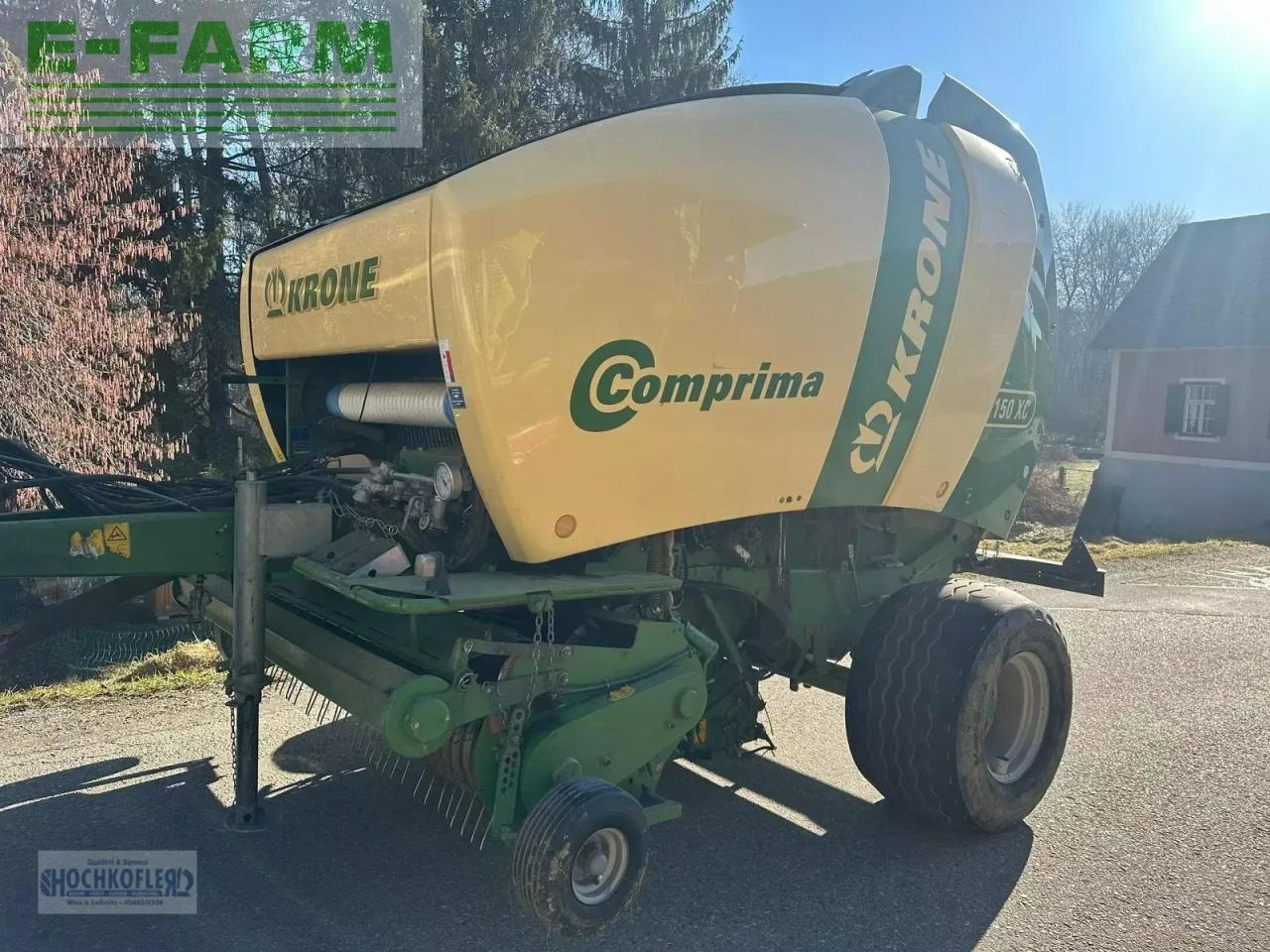 Krone comprima v 150 xc - Presse à balles cubiques: photos 1 Krone comprima v 150 xc - Presse à balles cubiques: photos 1