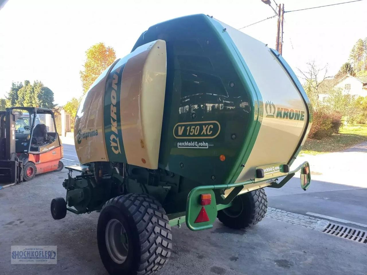 Krone comprima v150 xc - Presse à balles cubiques: photos 4 Krone comprima v150 xc - Presse à balles cubiques: photos 4
