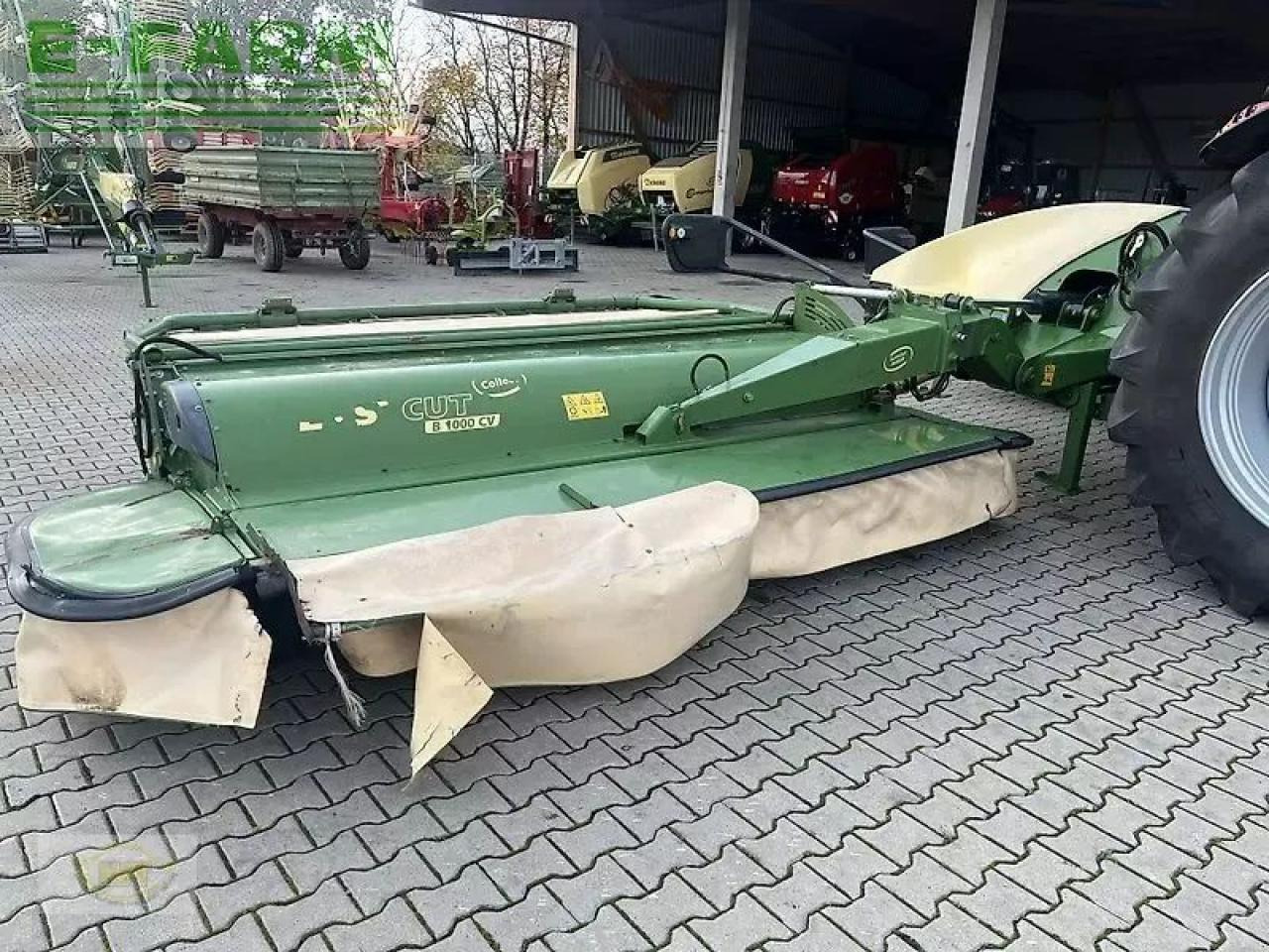 Krone easy cut b 1000 cv collect - Faucheuse: photos 4 Krone easy cut b 1000 cv collect - Faucheuse: photos 4