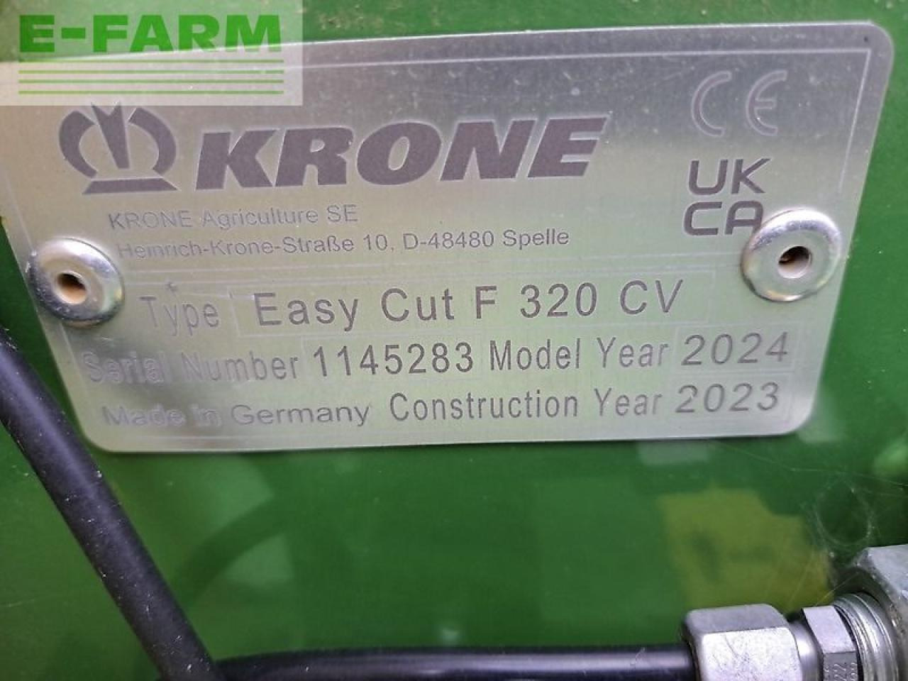 Krone easy cut f 320 cv - Faucheuse: photos 5 Krone easy cut f 320 cv - Faucheuse: photos 5