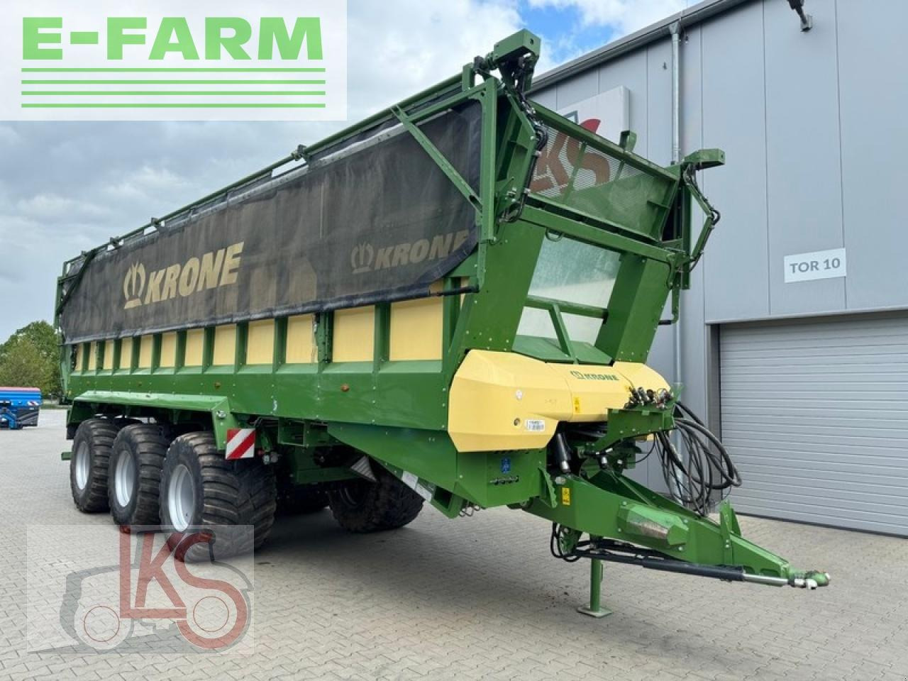 Krone gx 520 universal-transportwagen - Benne agricole: photos 1 Krone gx 520 universal-transportwagen - Benne agricole: photos 1