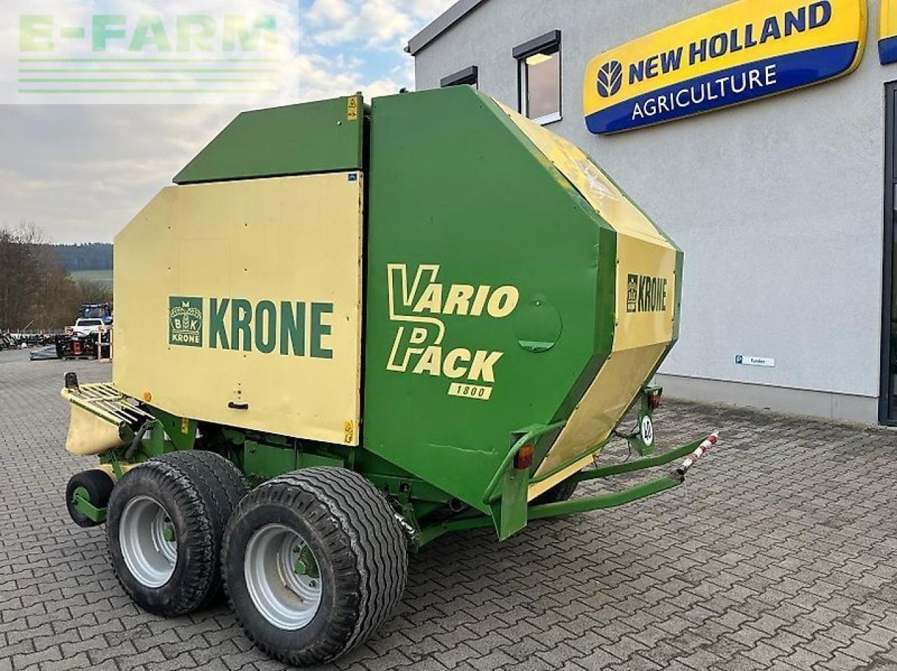 Krone vario pack 1800 - Presse à balles cubiques: photos 4 Krone vario pack 1800 - Presse à balles cubiques: photos 4