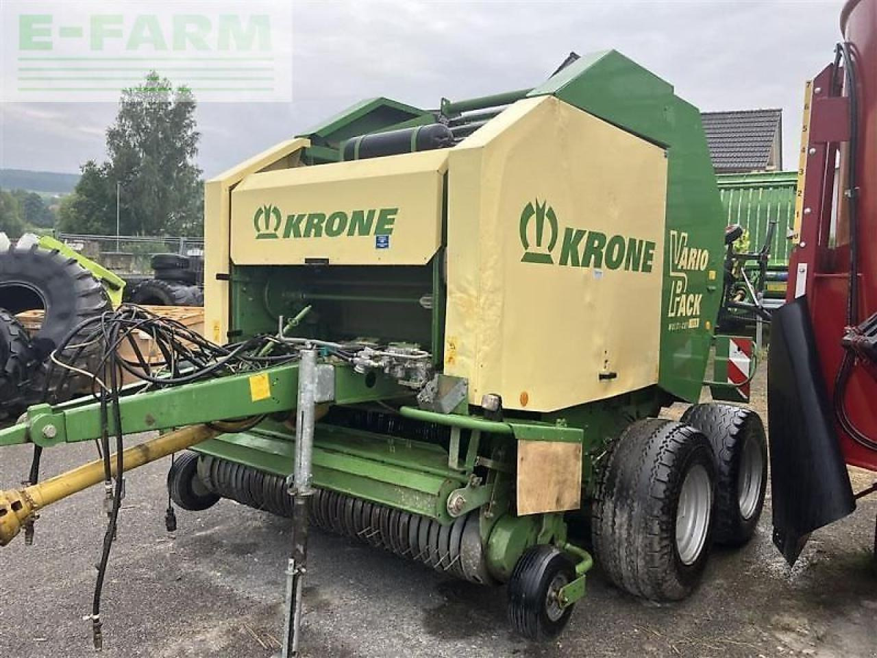 Krone vario pack 1800 - Presse à balles cubiques: photos 3 Krone vario pack 1800 - Presse à balles cubiques: photos 3
