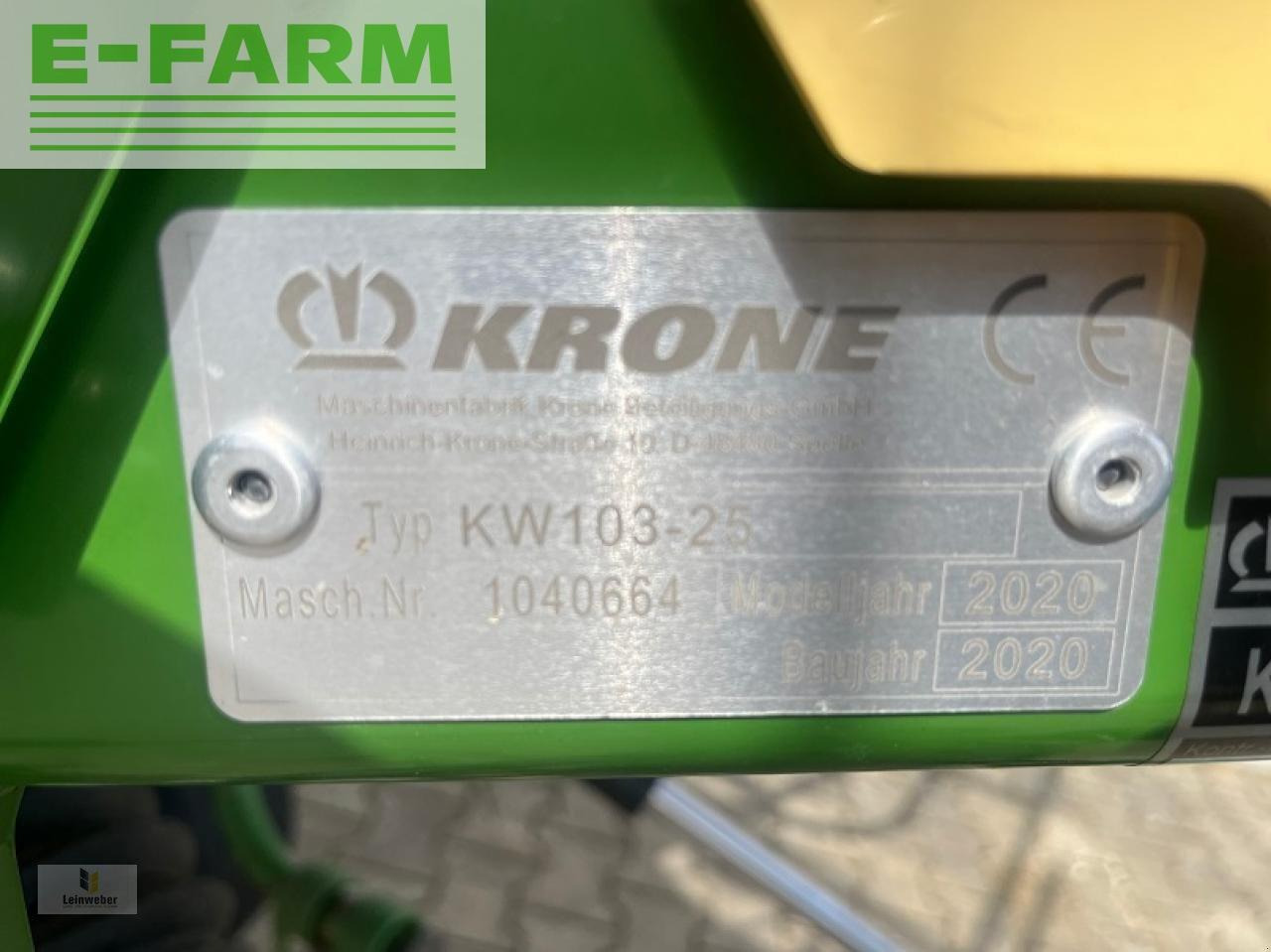 Krone vendro 1120 - Faneuse: photos 5 Krone vendro 1120 - Faneuse: photos 5