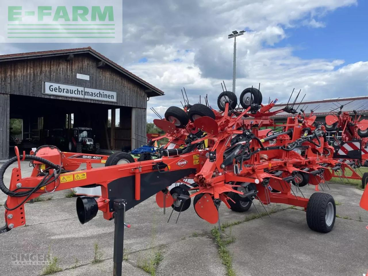 Kuhn gf 15003 t - Faneuse: photos 1 Kuhn gf 15003 t - Faneuse: photos 1