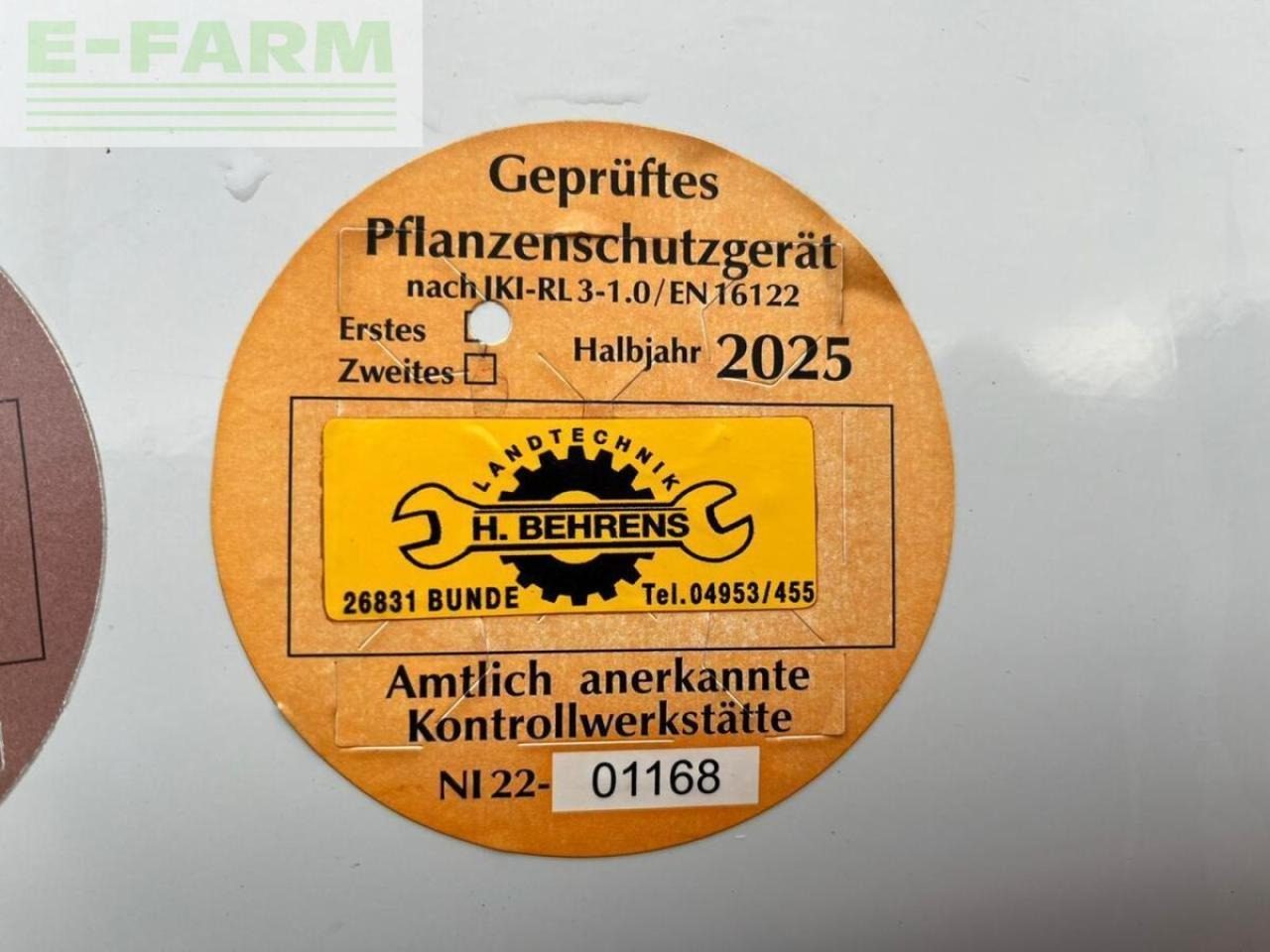 Kuhn spritze - Pulvérisateur traîné: photos 5 Kuhn spritze - Pulvérisateur traîné: photos 5