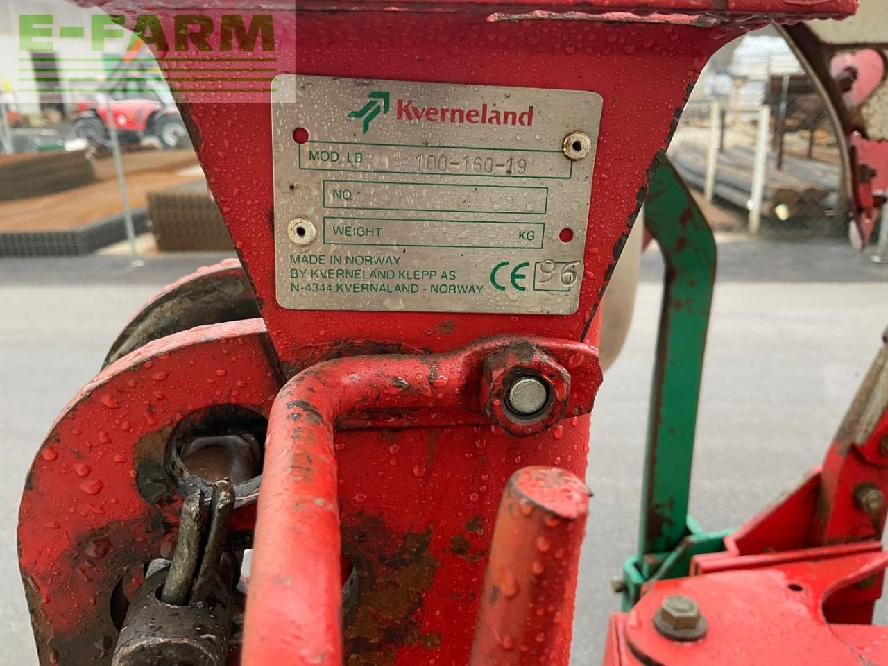 Charrue Kverneland LB 100-160 4-sch.: photos 8