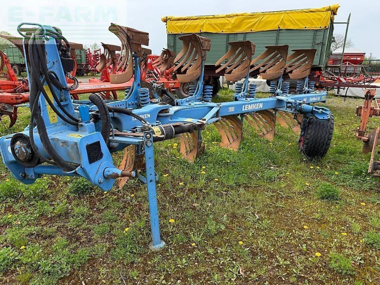 Lemken europal 8x - Charrue: photos 1 Lemken europal 8x - Charrue: photos 1