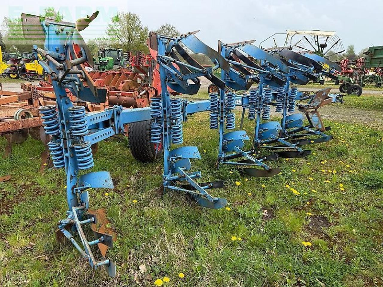 Lemken europal 8x - Charrue: photos 3 Lemken europal 8x - Charrue: photos 3
