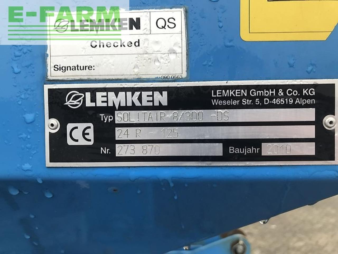 Semoir Lemken solitair 8/300 + zirkon 10/300: photos 21