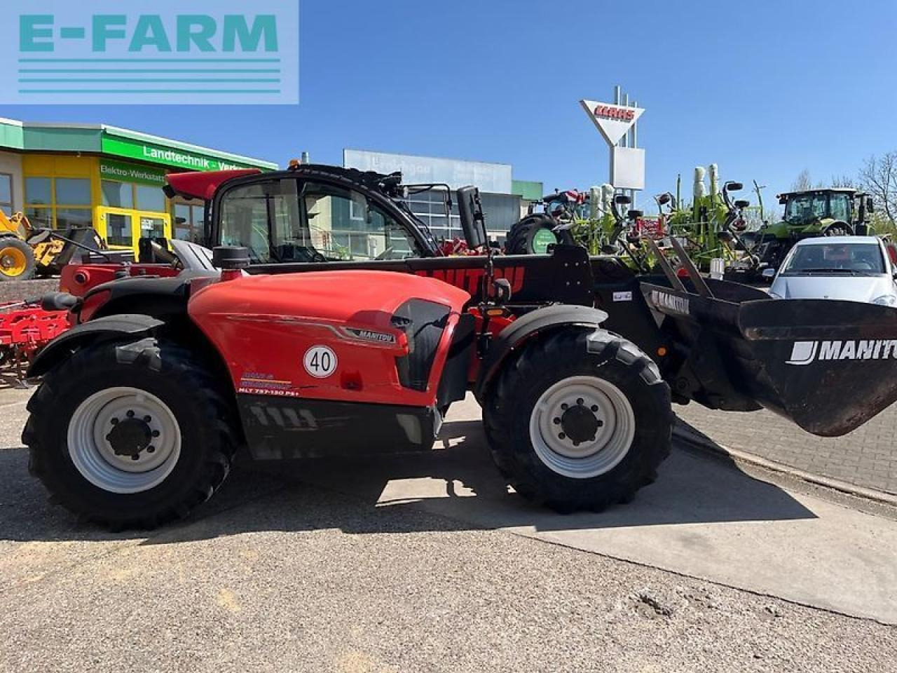 Manitou mlt 737-130 ps+ - Chariot télescopique: photos 2 Manitou mlt 737-130 ps+ - Chariot télescopique: photos 2