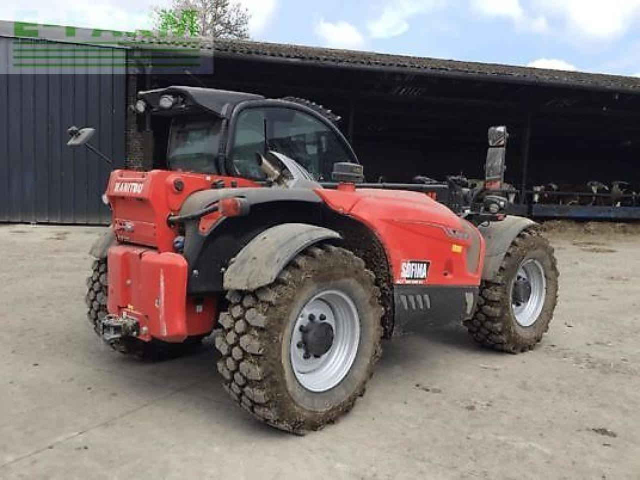 Manitou mlt 741 140 v+ - Chariot télescopique: photos 3 Manitou mlt 741 140 v+ - Chariot télescopique: photos 3