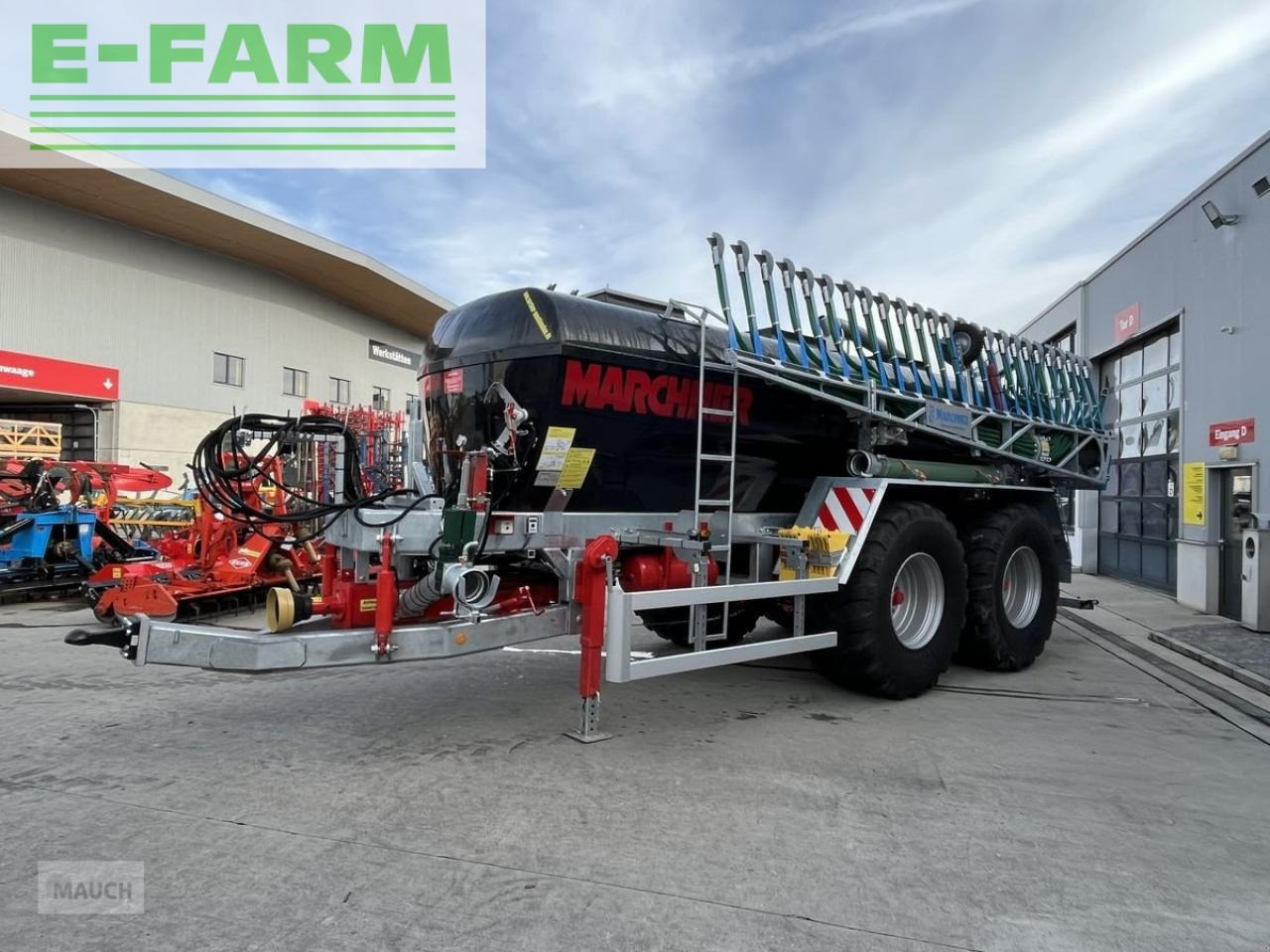 Marchner pumpfasswagen 15500 l tandem - Tonne à lisier: photos 4 Marchner pumpfasswagen 15500 l tandem - Tonne à lisier: photos 4