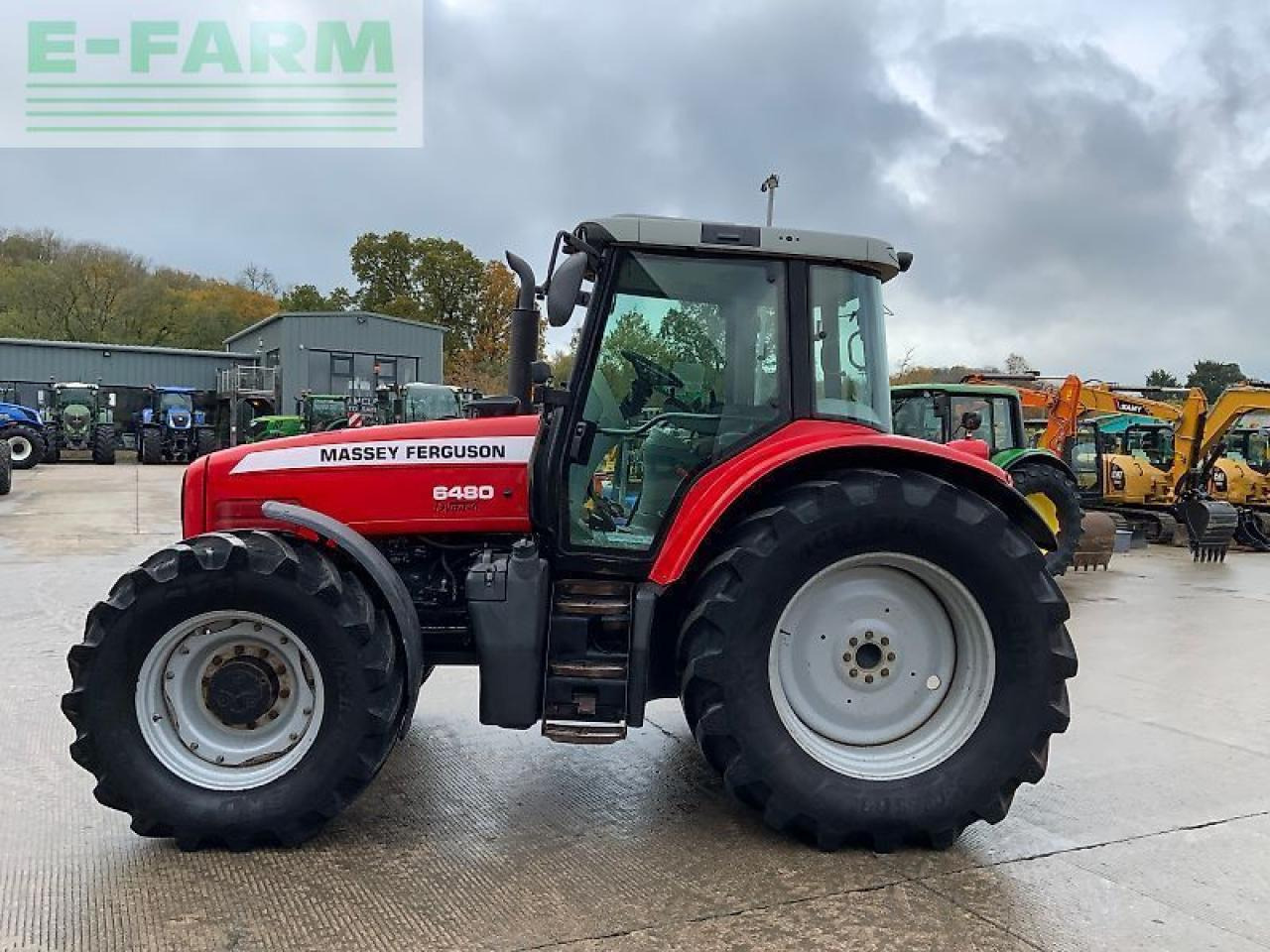 Tracteur agricole Massey Ferguson 6480 dyna-6 tractor (st24945): photos 6 Tracteur agricole Massey Ferguson 6480 dyna-6 tractor (st24945): photos 6