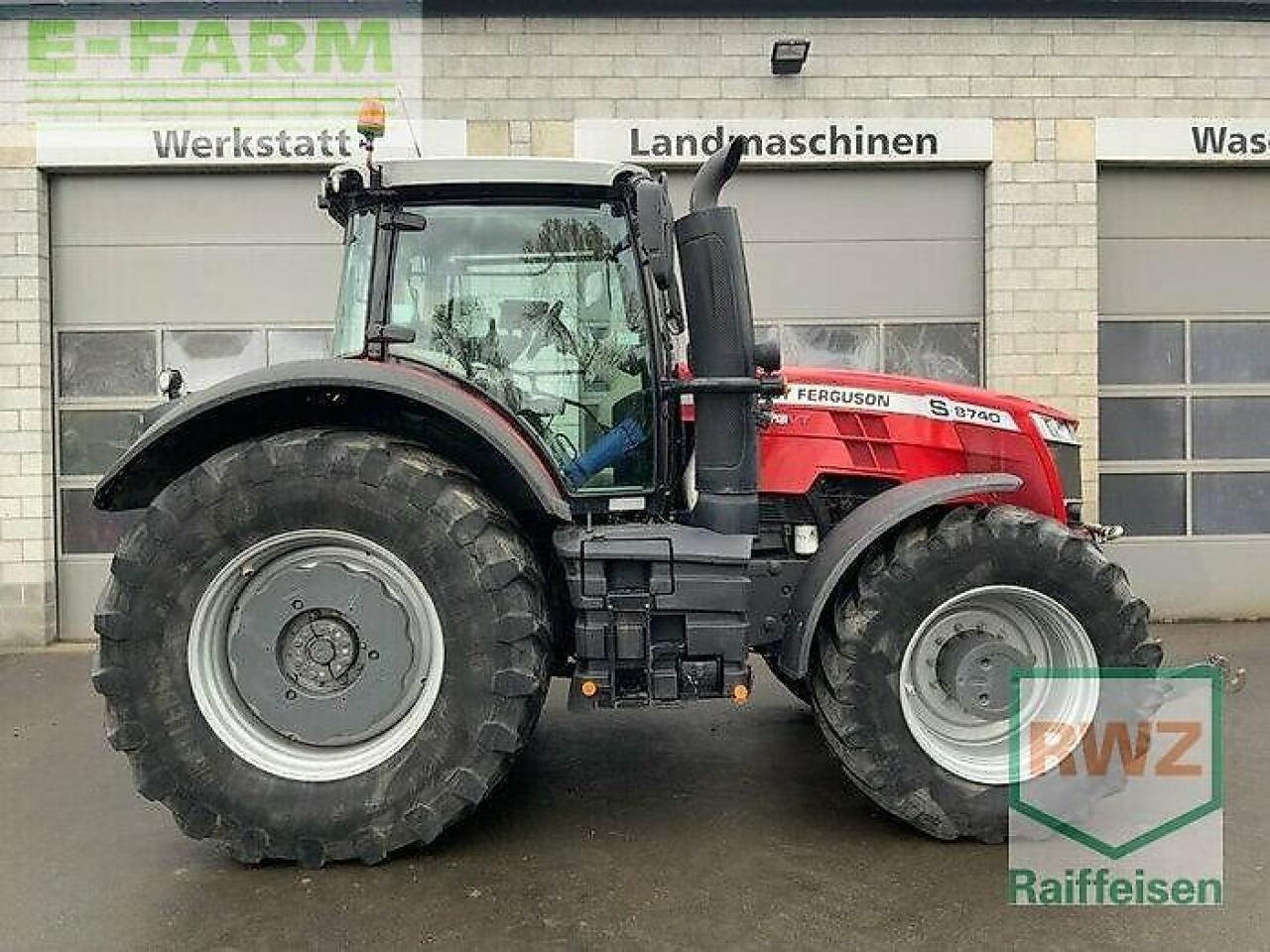 Tracteur agricole Massey Ferguson 8740 s dyna-vt exclusive Exclusive: photos 10