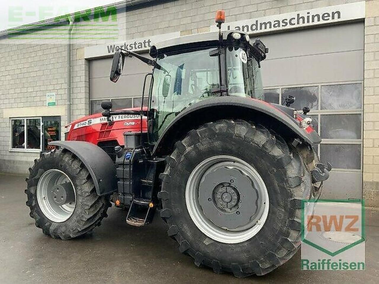 Tracteur agricole Massey Ferguson 8740 s dyna-vt exclusive Exclusive: photos 6