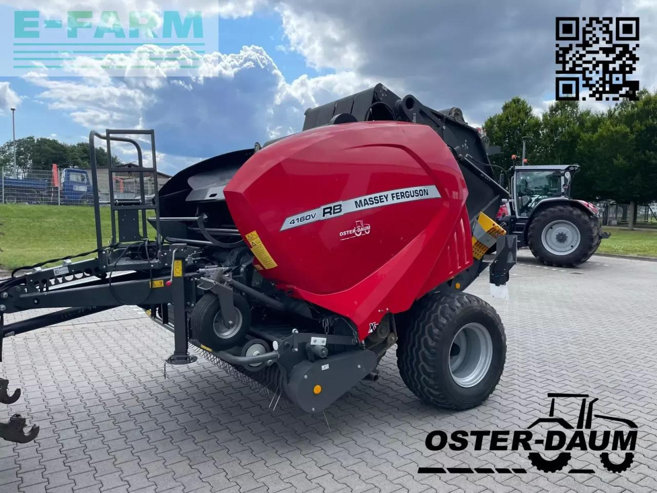 Massey Ferguson rb 4160 v xtra - Presse à balles cubiques: photos 1 Massey Ferguson rb 4160 v xtra - Presse à balles cubiques: photos 1