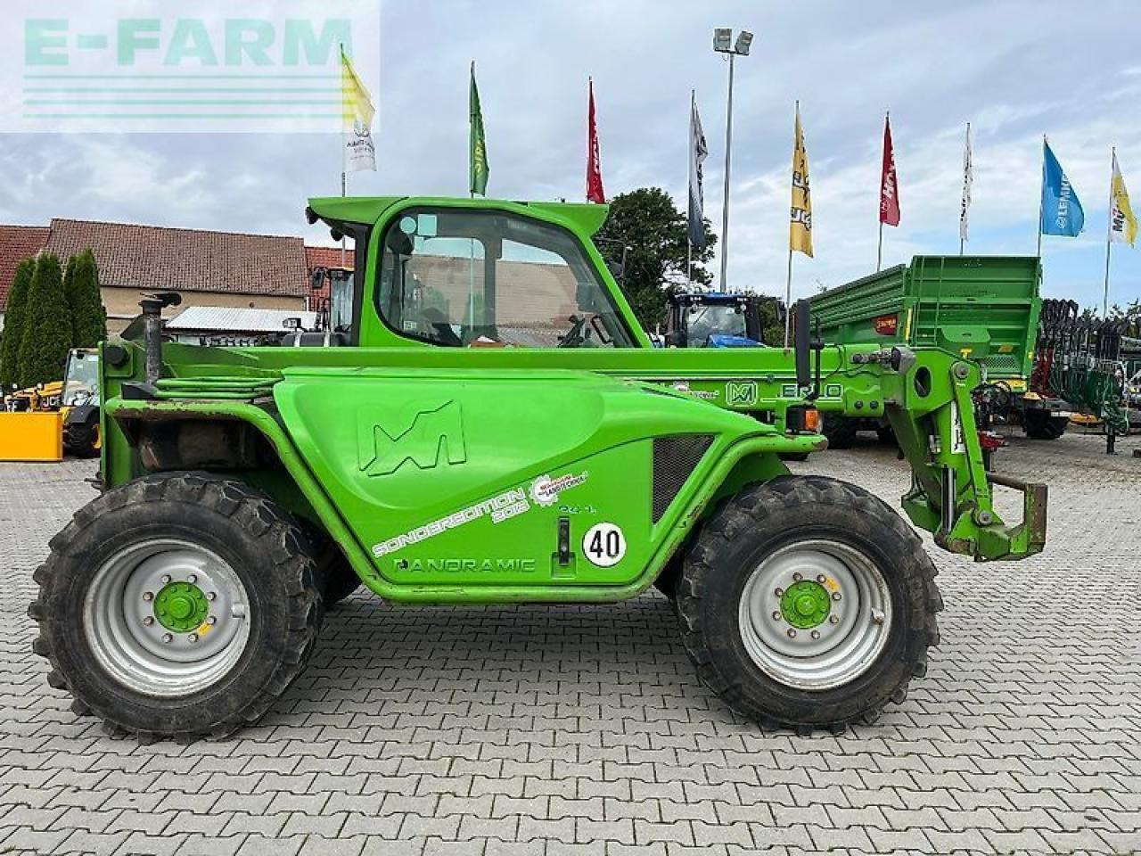 Merlo p 40.7 - Chariot télescopique: photos 4 Merlo p 40.7 - Chariot télescopique: photos 4