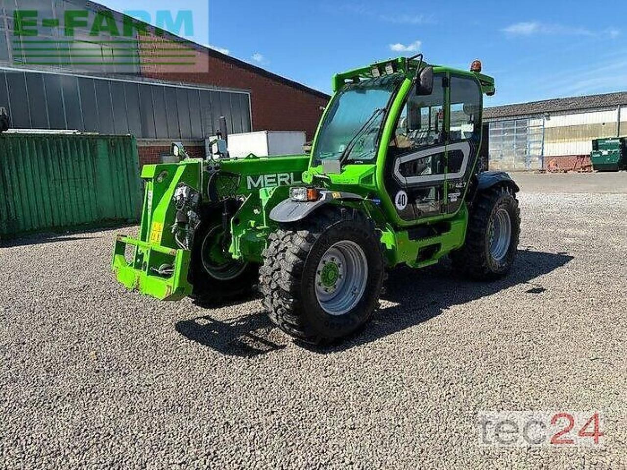 Merlo tf42.7-cs-145-cvtronic - Chariot télescopique: photos 1 Merlo tf42.7-cs-145-cvtronic - Chariot télescopique: photos 1