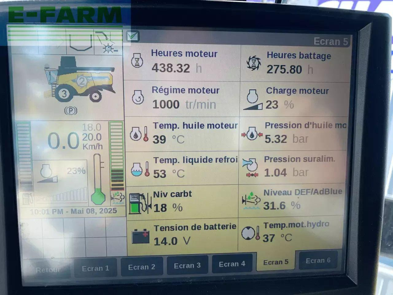 New Holland ch 7.70 stage 5 - Moissonneuse-batteuse: photos 4 New Holland ch 7.70 stage 5 - Moissonneuse-batteuse: photos 4