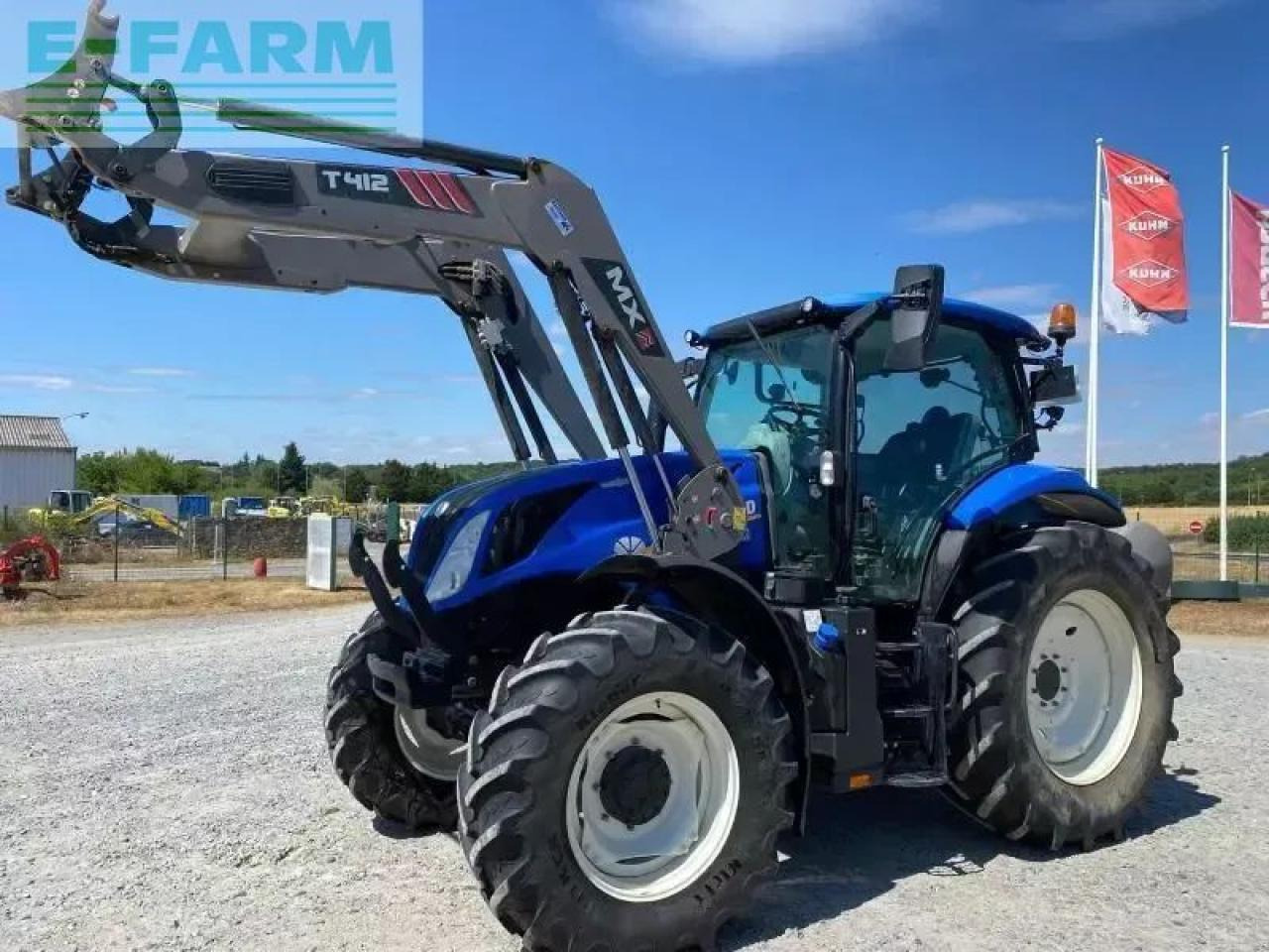 New Holland t6.155 - Tracteur agricole: photos 1 New Holland t6.155 - Tracteur agricole: photos 1