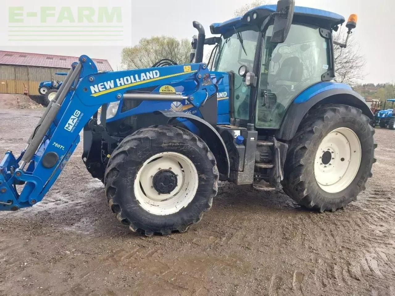 New Holland t6.155 - Tracteur agricole: photos 1 New Holland t6.155 - Tracteur agricole: photos 1