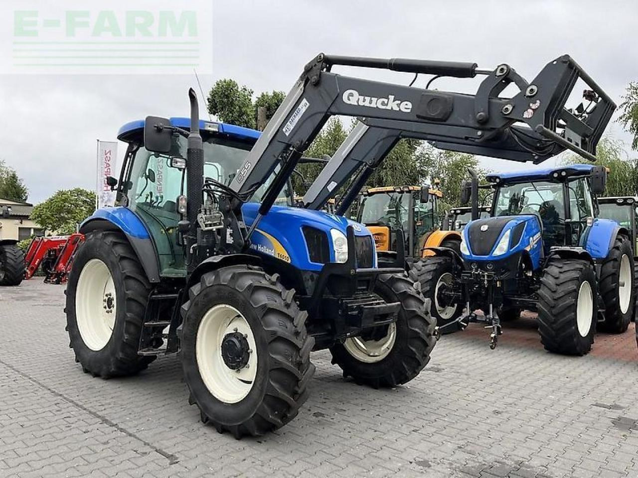 New Holland t6010 plus + quicke q55 Plus - Tracteur agricole: photos 3 New Holland t6010 plus + quicke q55 Plus - Tracteur agricole: photos 3