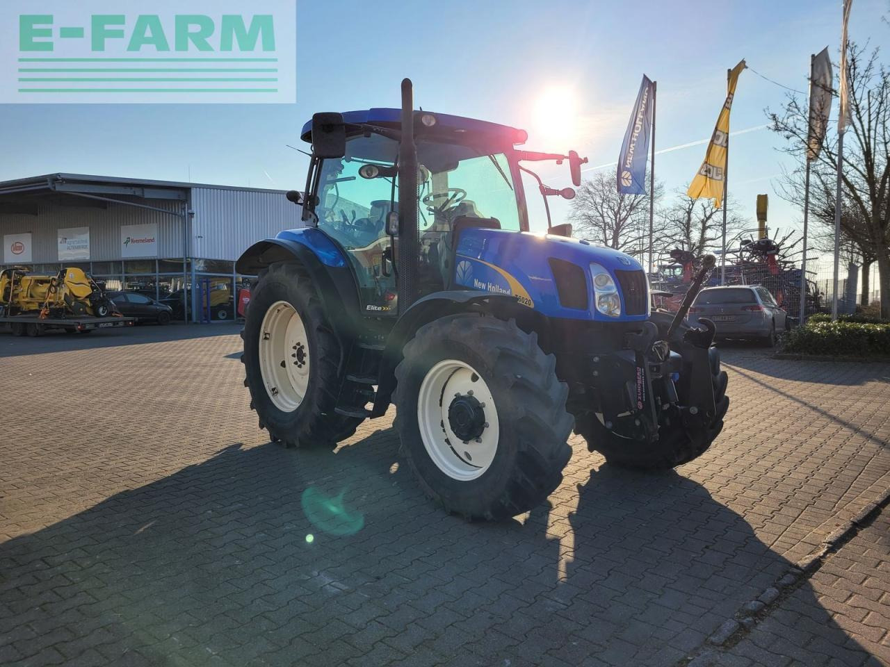 New Holland t6020 elite Elite - Tracteur agricole: photos 3 New Holland t6020 elite Elite - Tracteur agricole: photos 3