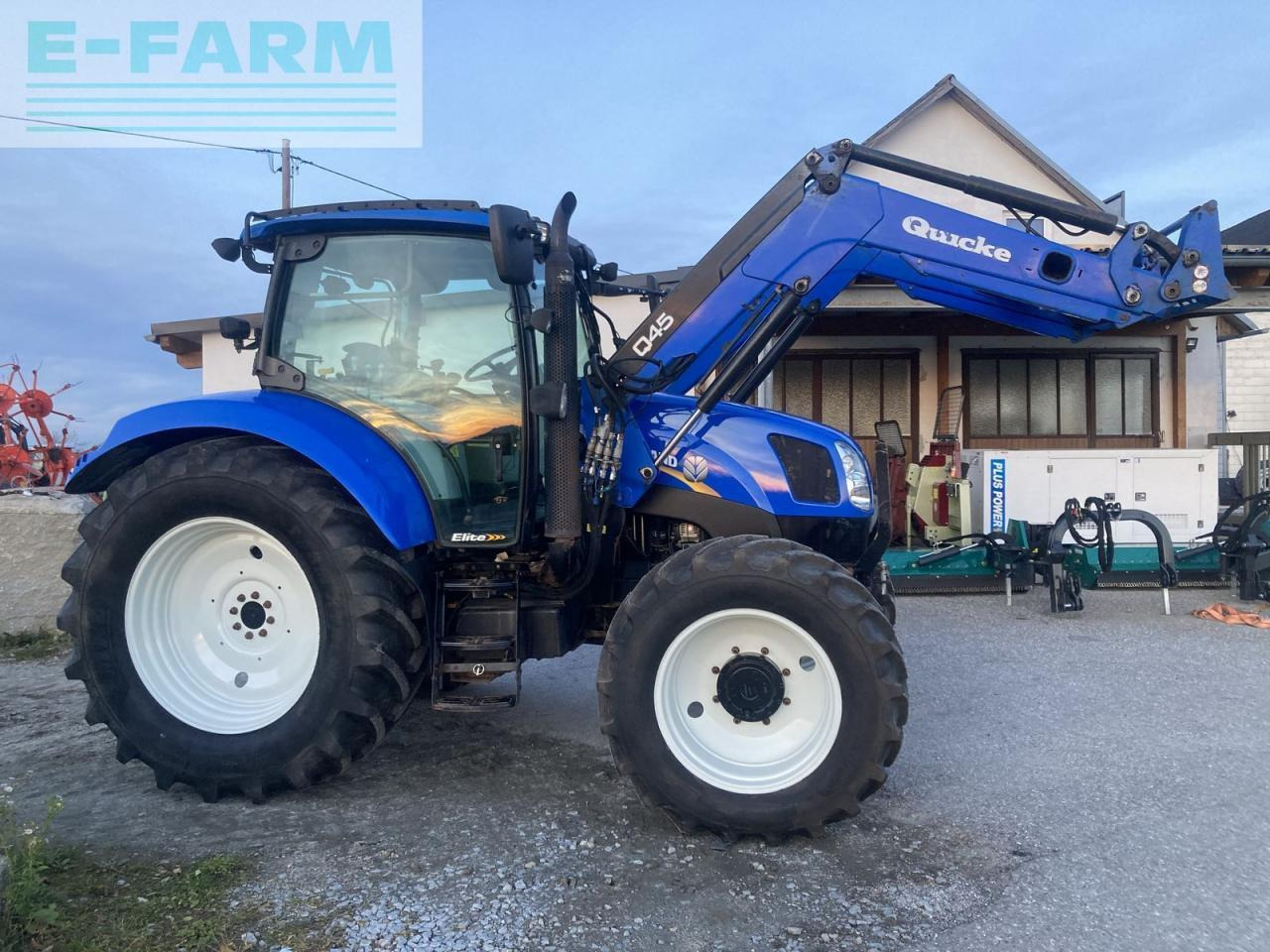 New Holland t6020 elite Elite - Tracteur agricole: photos 2 New Holland t6020 elite Elite - Tracteur agricole: photos 2