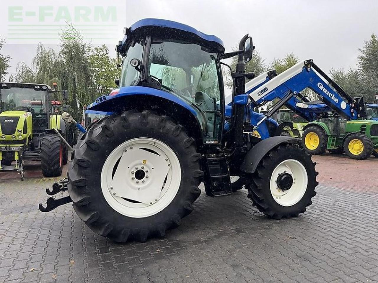 New Holland t6020 elite + quicke q55 Elite - Tracteur agricole: photos 5 New Holland t6020 elite + quicke q55 Elite - Tracteur agricole: photos 5