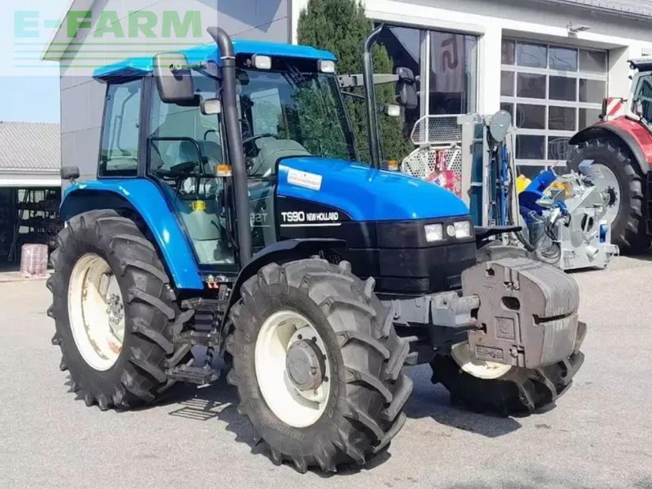 New Holland ts90 - Tracteur agricole: photos 3 New Holland ts90 - Tracteur agricole: photos 3