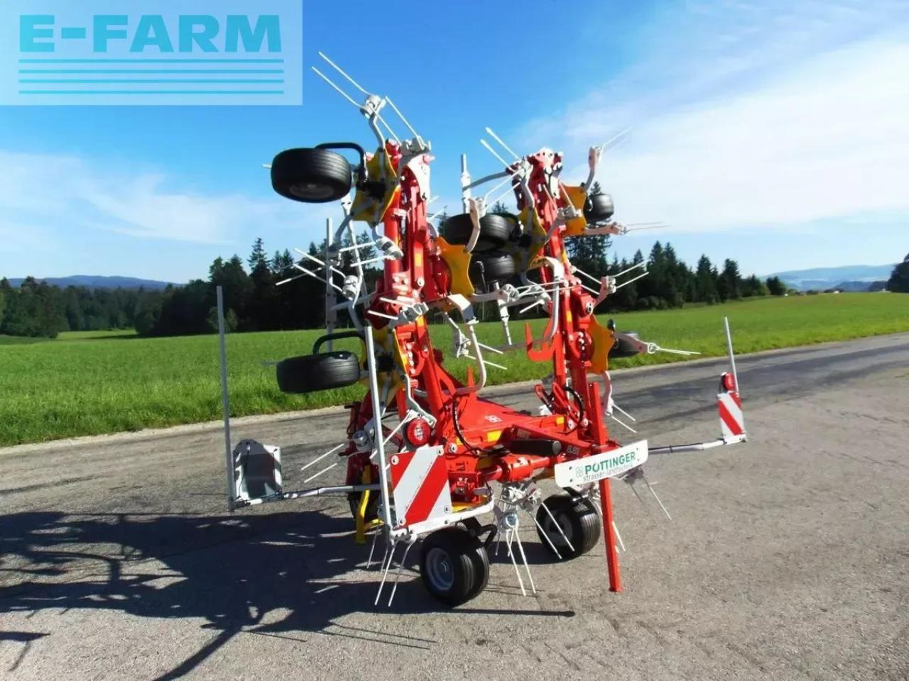 Pöttinger hit 8.81 - Faneuse: photos 4 Pöttinger hit 8.81 - Faneuse: photos 4